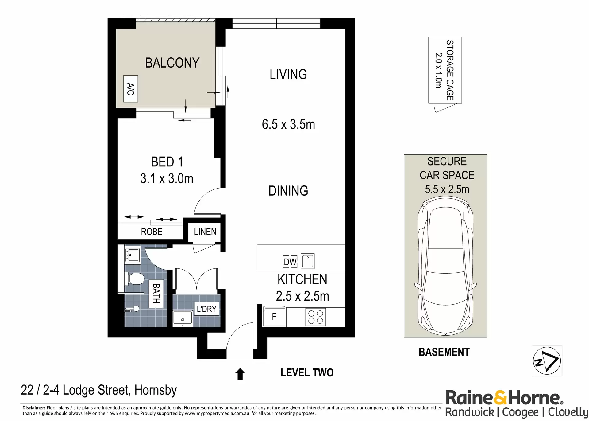 22/2-4 Lodge St, Hornsby Sold by Raine & Horne Randwick | Coogee | Clovelly - image 1