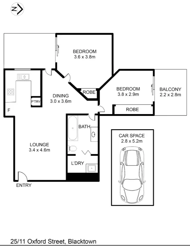 25/11 Oxford Street, Blacktown Leased by Raine & Horne Randwick | Coogee | Clovelly - image 9